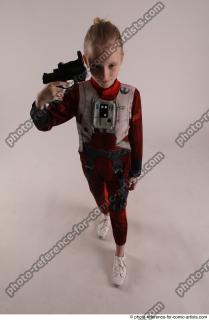 DENISA CRAZY PILOT WITH GUN